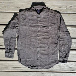 ADAM LEVINE Grass Green Flannel Small Long Sleeve Shirt